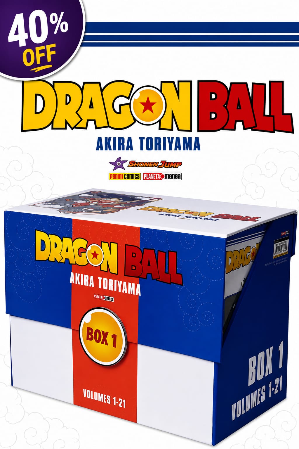 Box Dragon Ball Vols. 1 ao 21