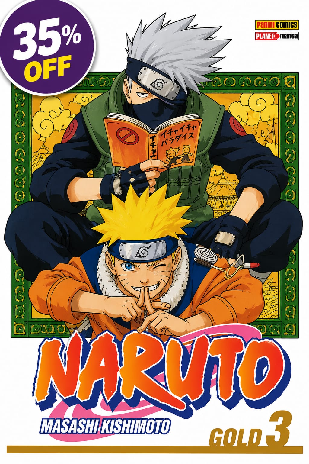 Mangá Naruto Gold Vol.3