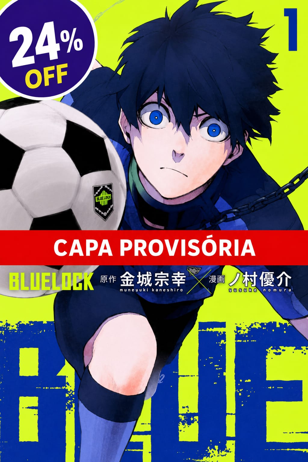 Mangá Blue Lock Vol.1