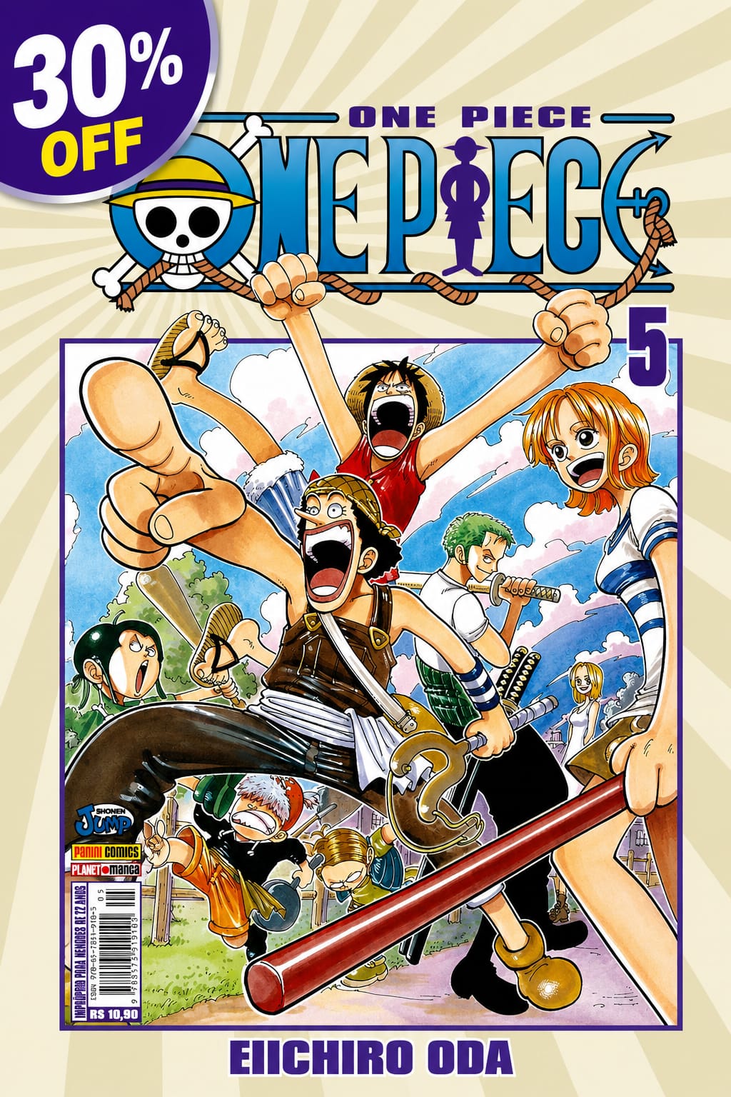 Mangá One Piece Vol.5