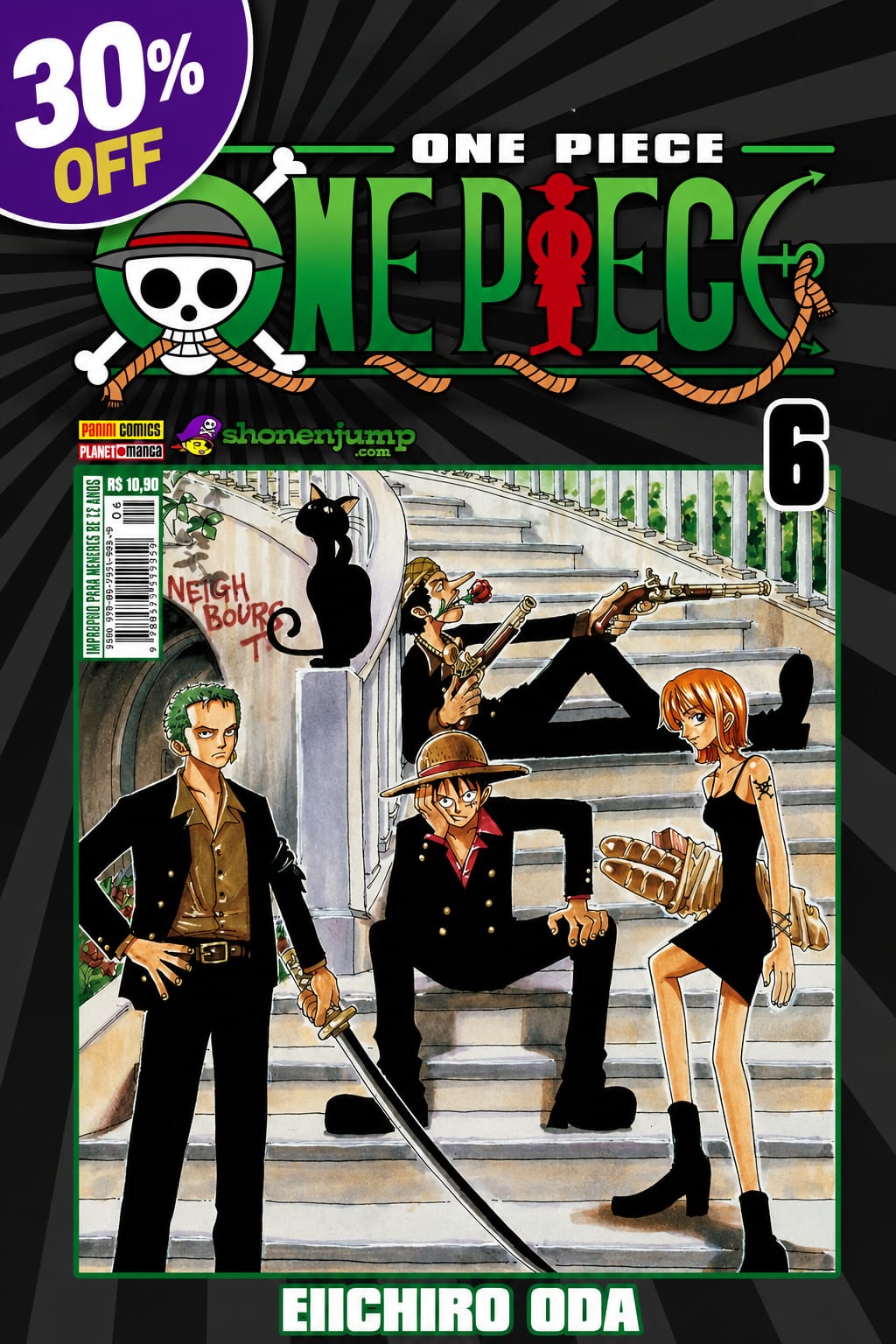 Mangá One Piece Vol.6