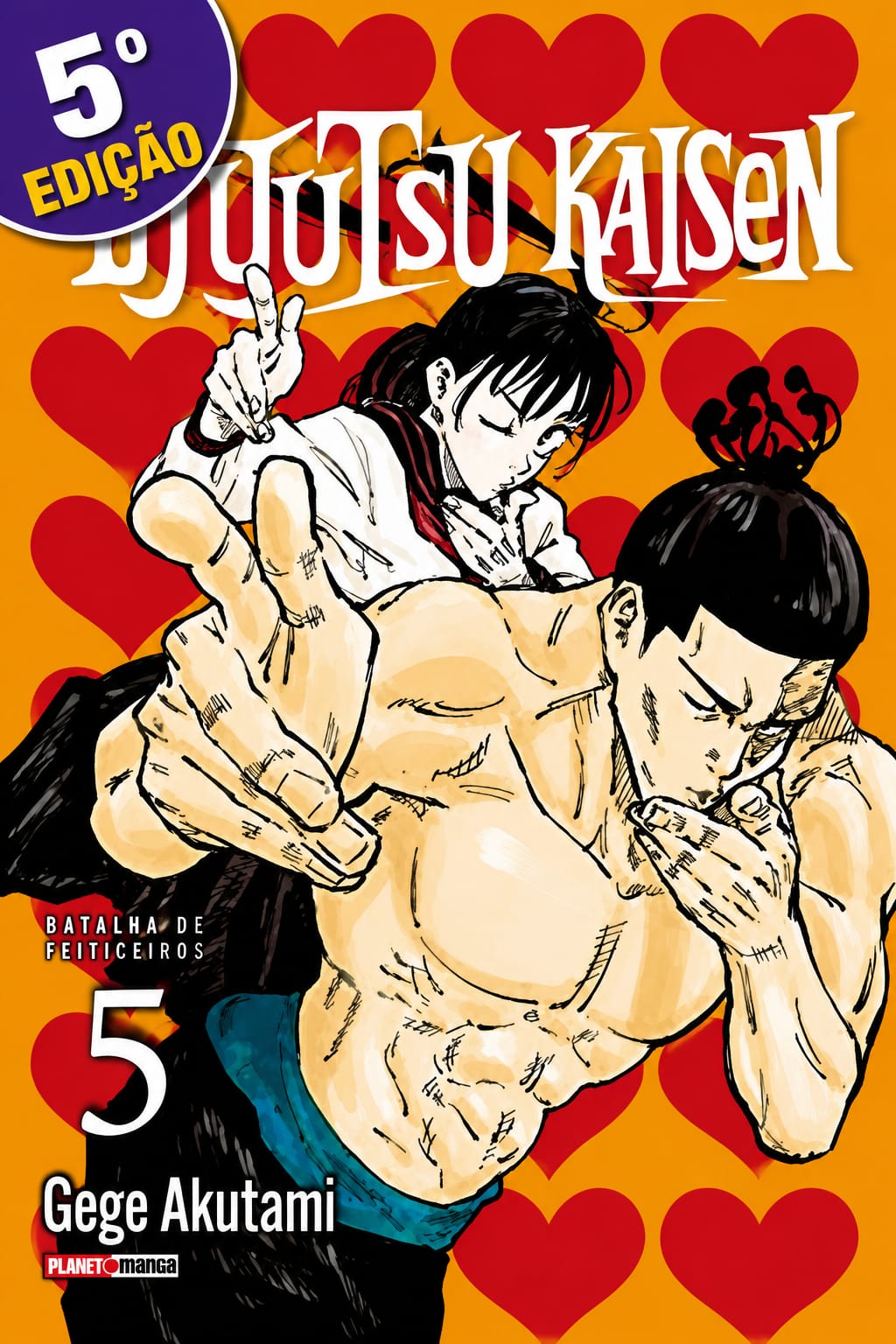 Mangá Jujutsu Kaisen Vol.5