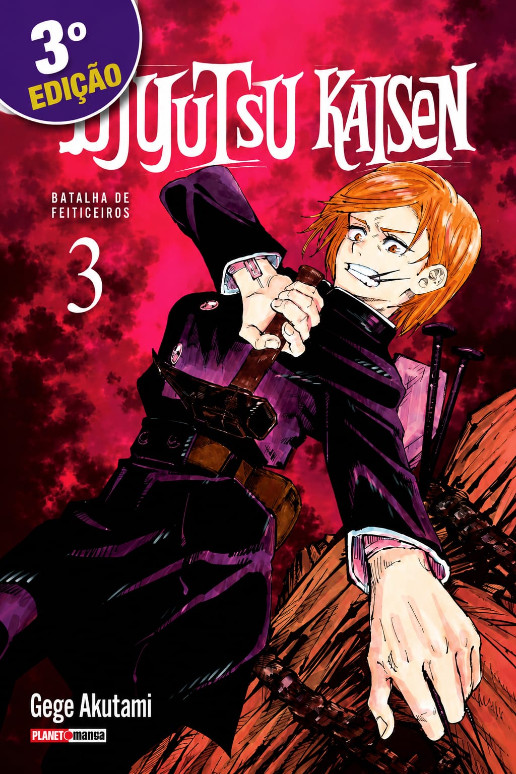 Mangá jujutsu kaisen Vol.3