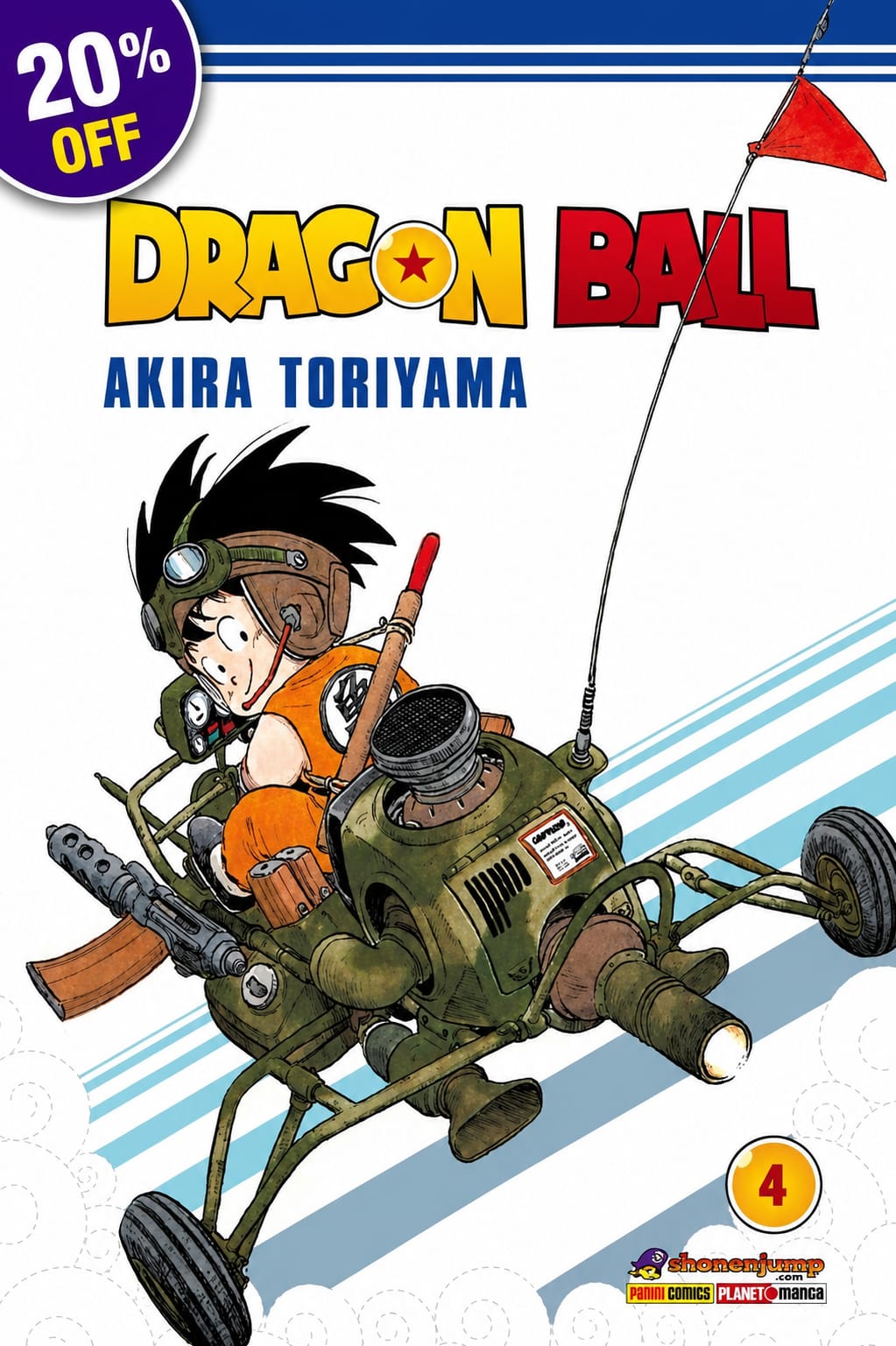 Mangá Dragon Ball Vol.4