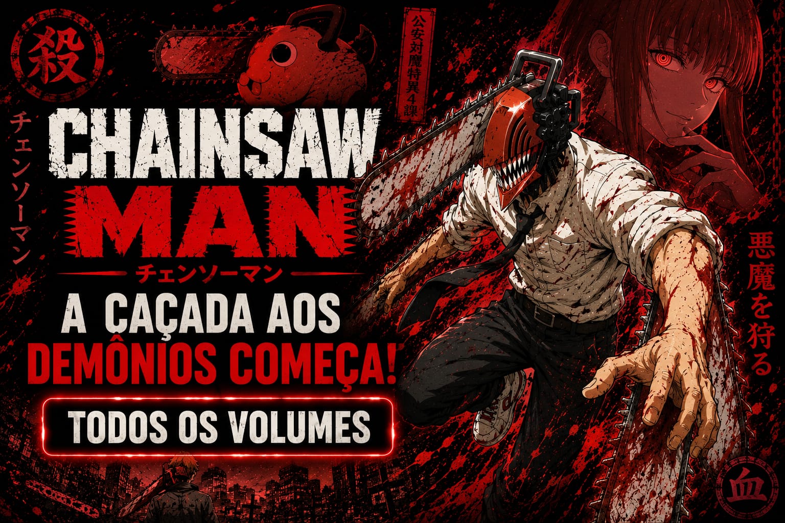 Todos Mangás do Chainsaw Man