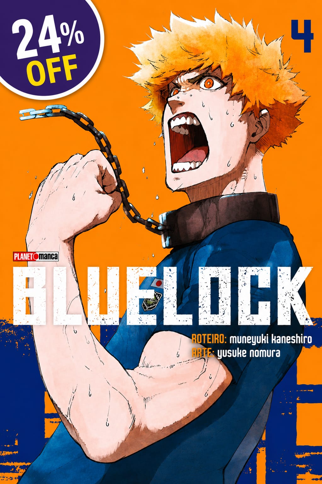 Mangá Blue Lock Vol.4