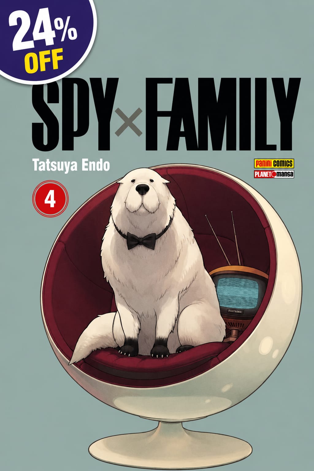 Mangá Spy Family Vol.4