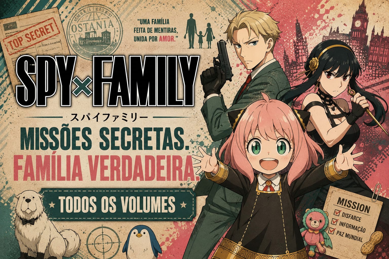 Todos Mangás de Spy Family