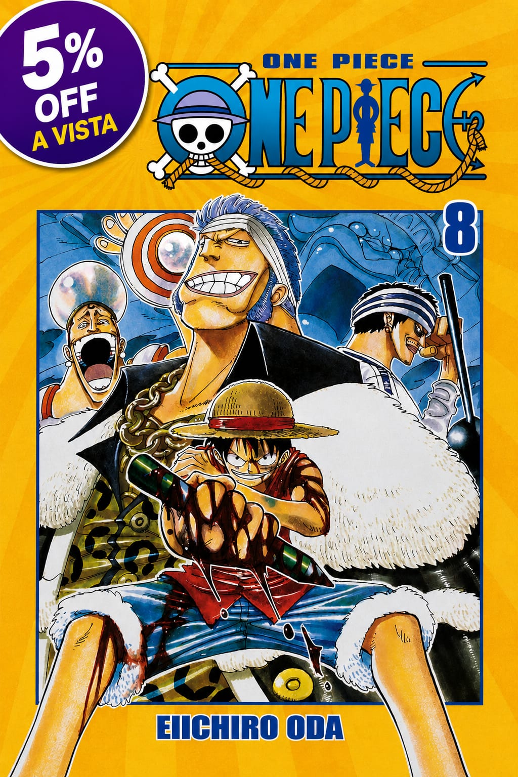 Mangá One Piece Vol.8