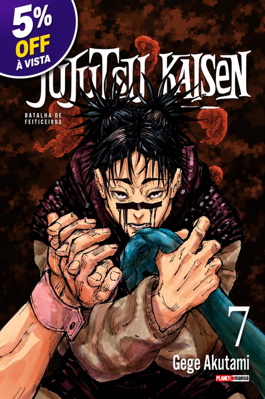 Mangá Jujutsu Kaisen Vol.7