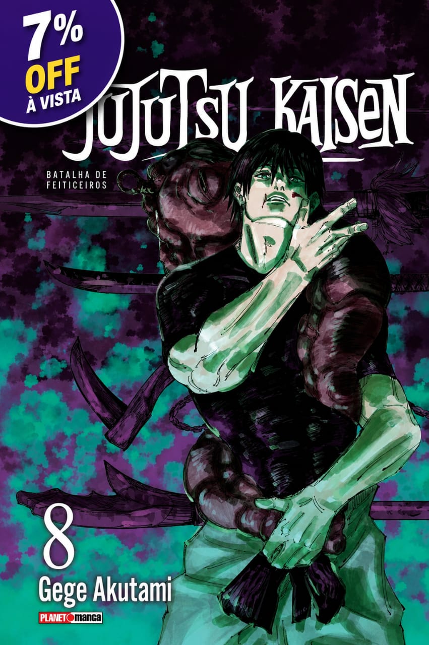 Mangá Jujutsu Kaisen Vol.8