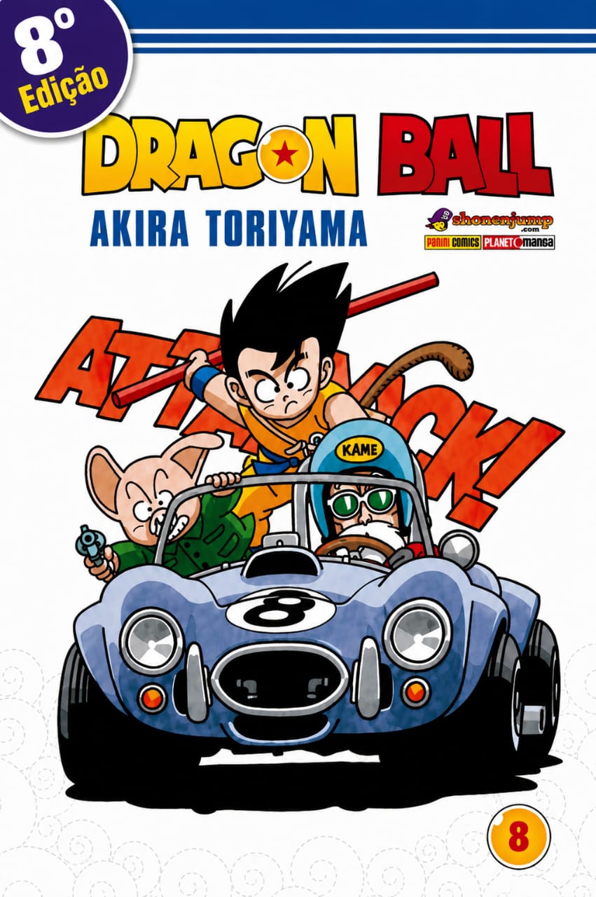 Mangá Dragon Ball Vol.8