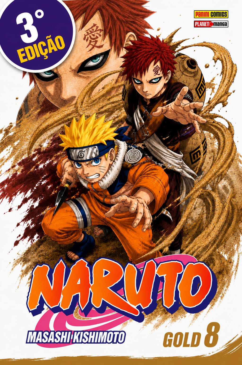 Mangá Naruto Gold Vol.8