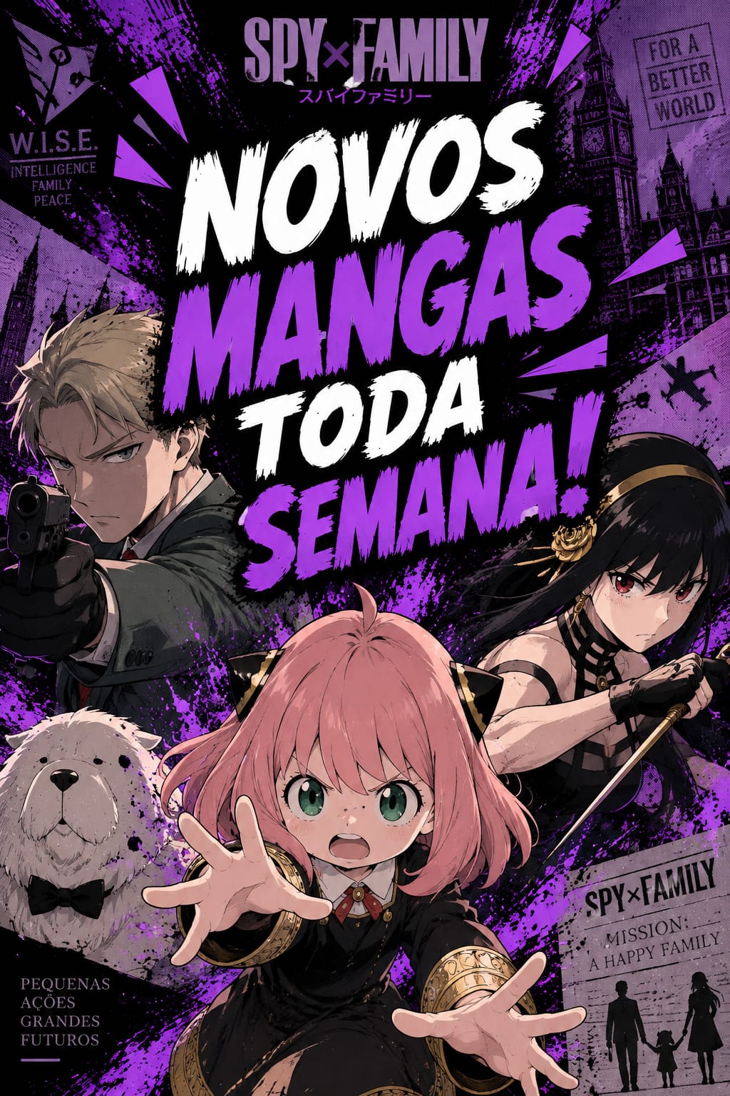 Todos Mangás de Spy Family